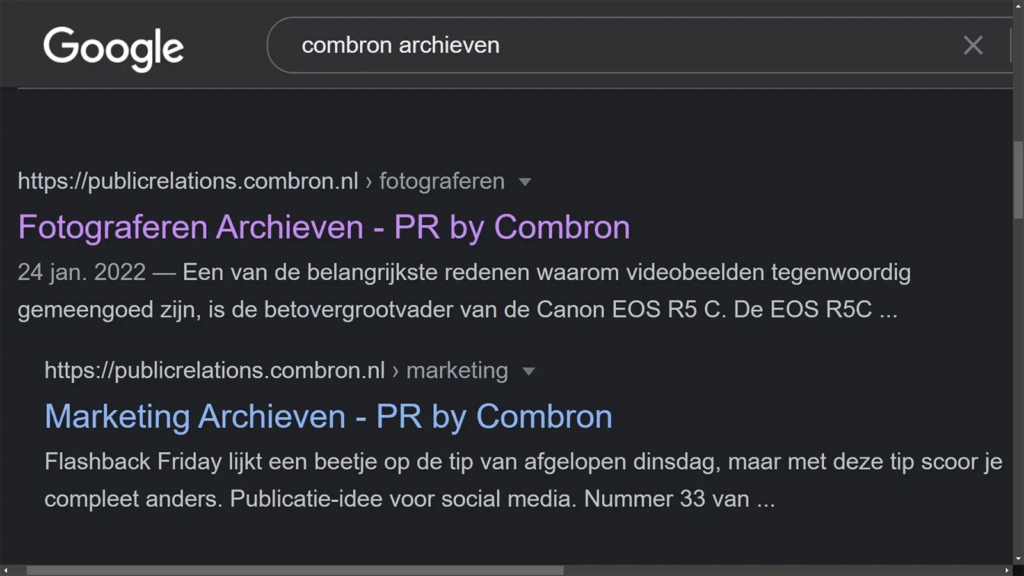 Helaas niet speciaal voor dit blogje gearrangeerd. Archieven-meldingen.