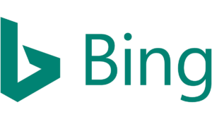 Logo en woordmerk zoekmachine Bing.