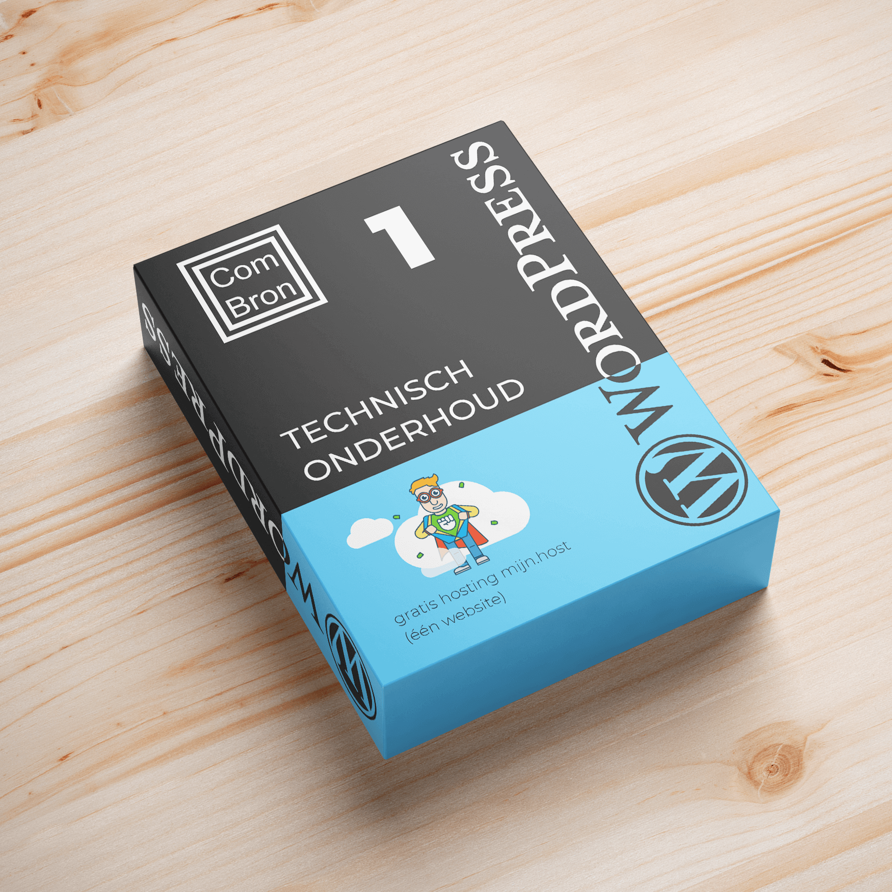 "Technisch onderhoud één (1)" is een onderhoudsabonnement waarmee de klanten van ComBron altijd een technisch functionerende en veilige website hebben zonder dat ze er zelf iets aan hoeven te doen.