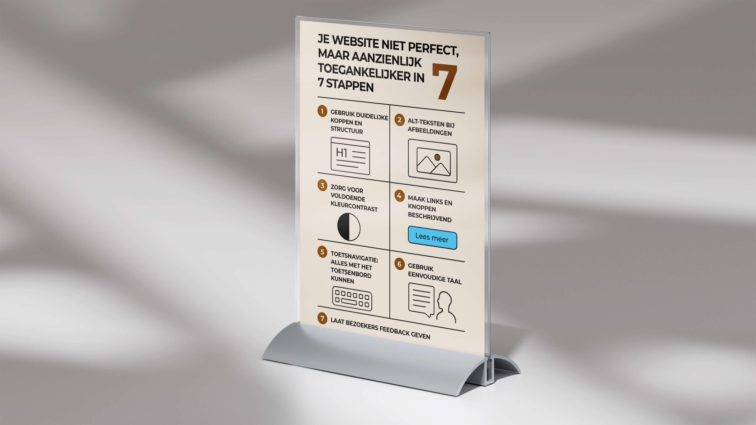 Toegankelijke website in 7 stappen.